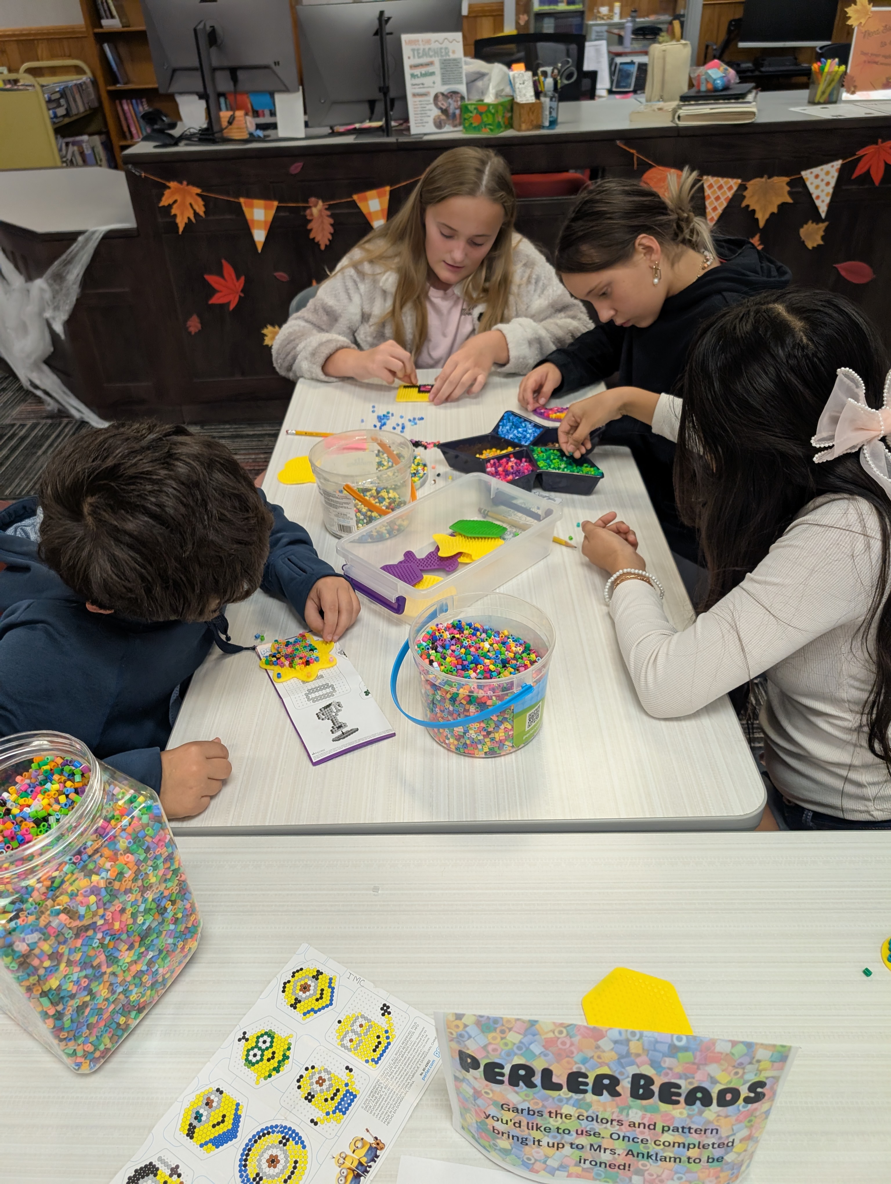 middle school library