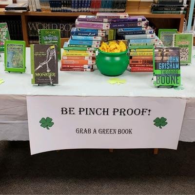 Library Displays and Advertisements A showcase of our various displays and advertisements to encourage reading among our students