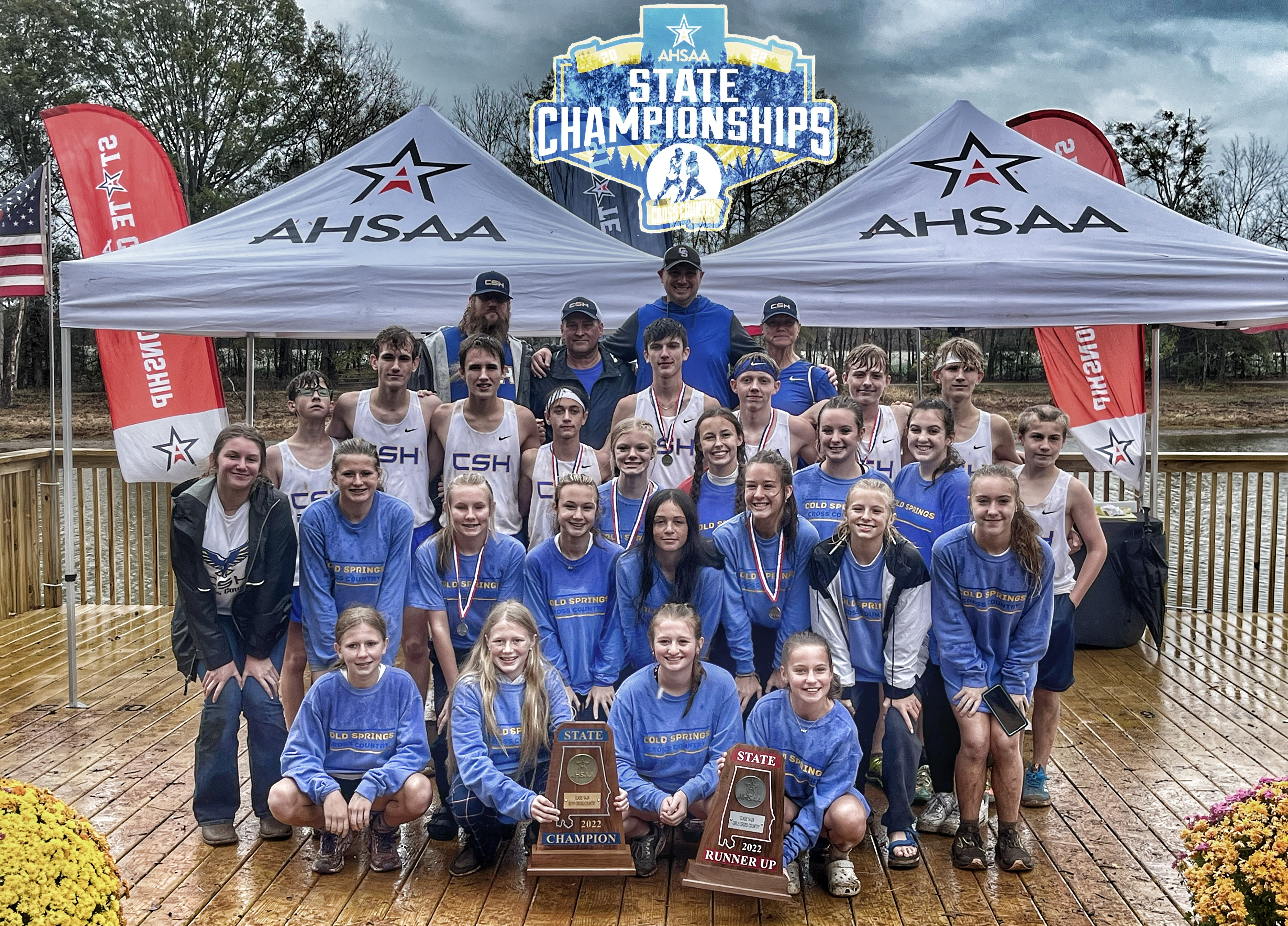 2022  Cold Springs High School Cross Country Boys and Girls Teams