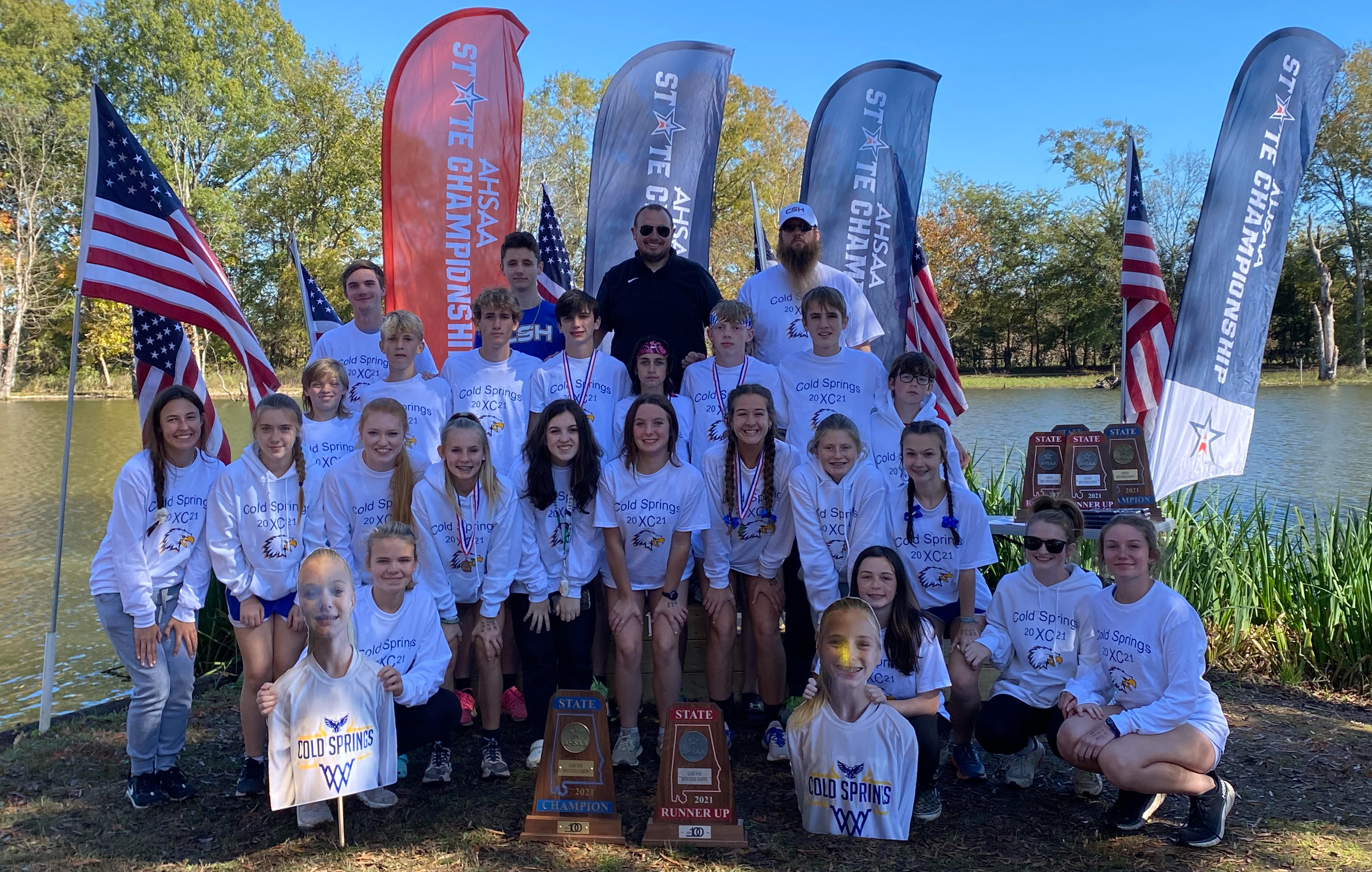 2020-21 Cold Springs High School Cross Country Boys and Girls Teams