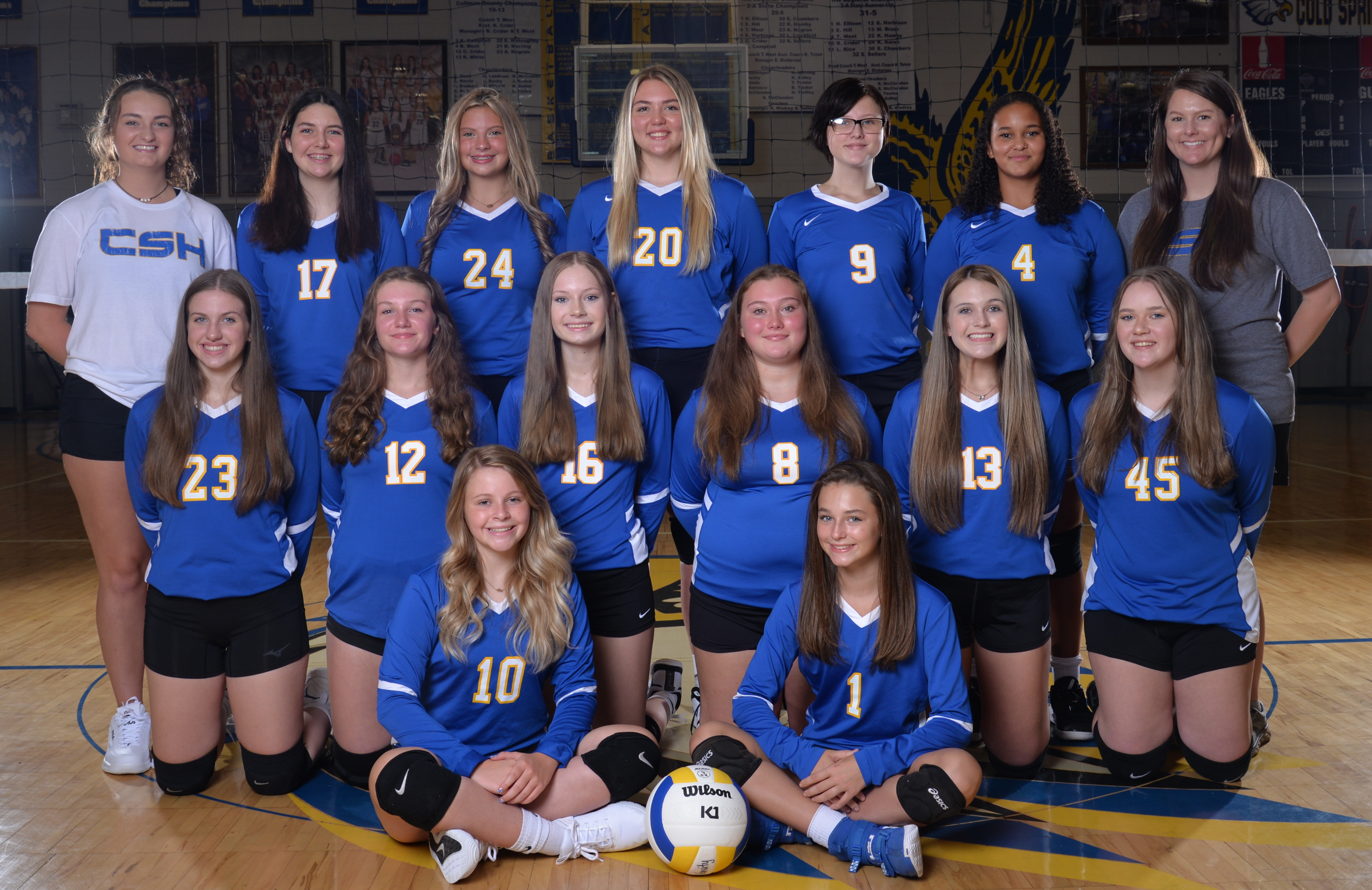 2021 Cold Springs JV Volleyball Team