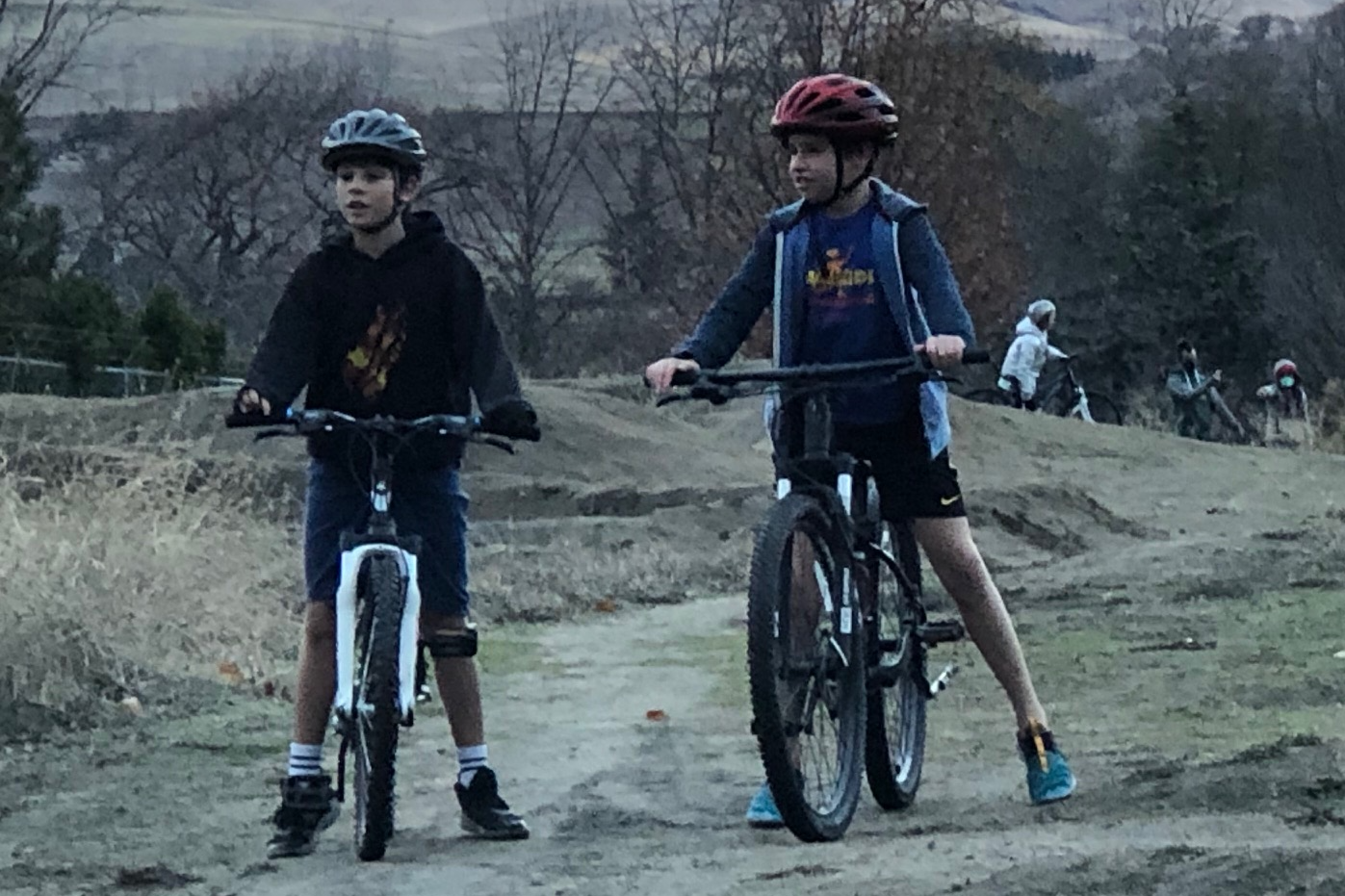 kids biking