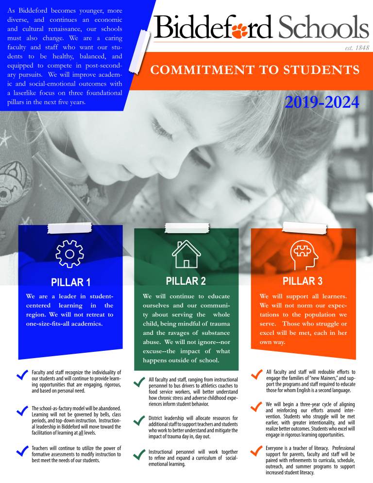 Commitment to Students Flyer