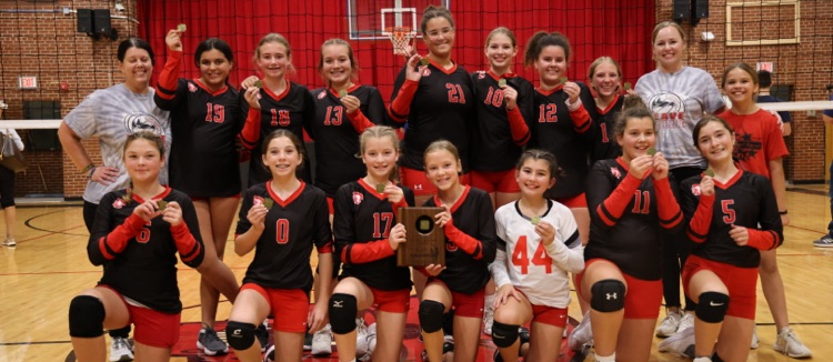 Middle school League Volleyball Champs