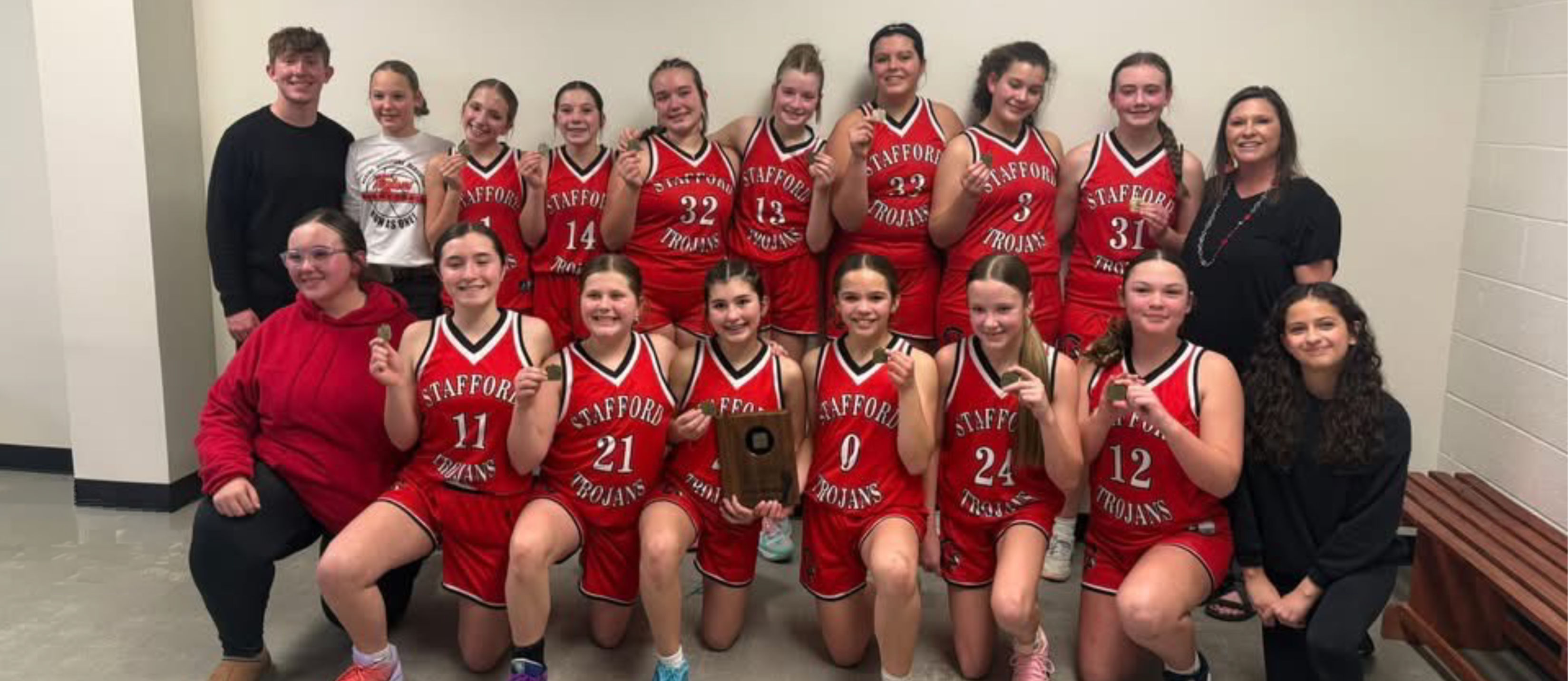 2025-2026 MS Girls Basketball HOPL Champions