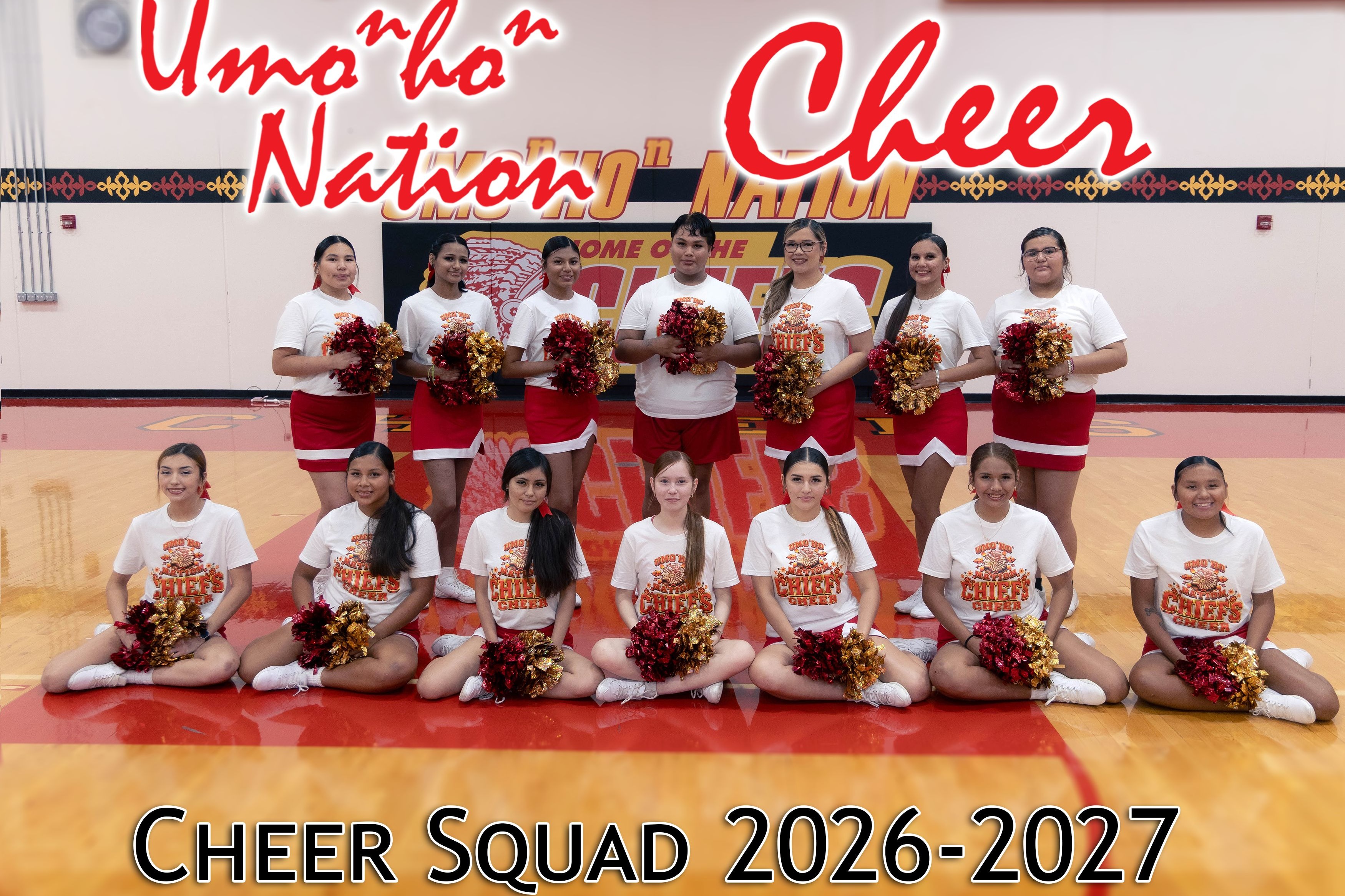 Fall Cheer team