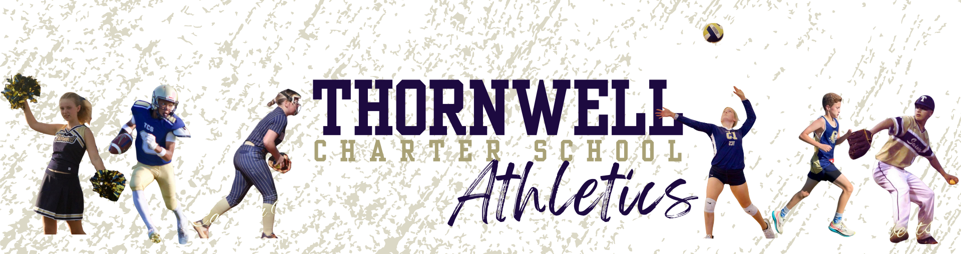 Saints Athletics with thronwell logo