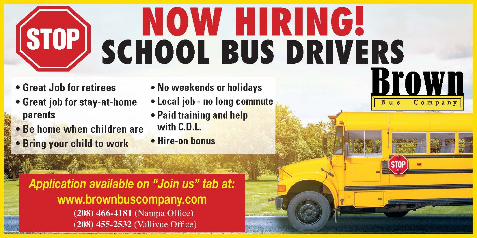 Wilder School District Bus Driver