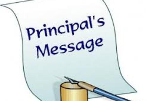 Message From The Principal