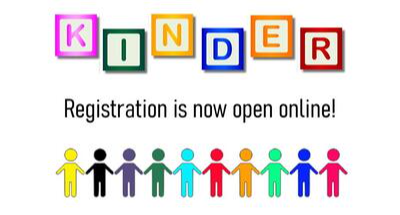 Kindergarten Registration is now Open Online
