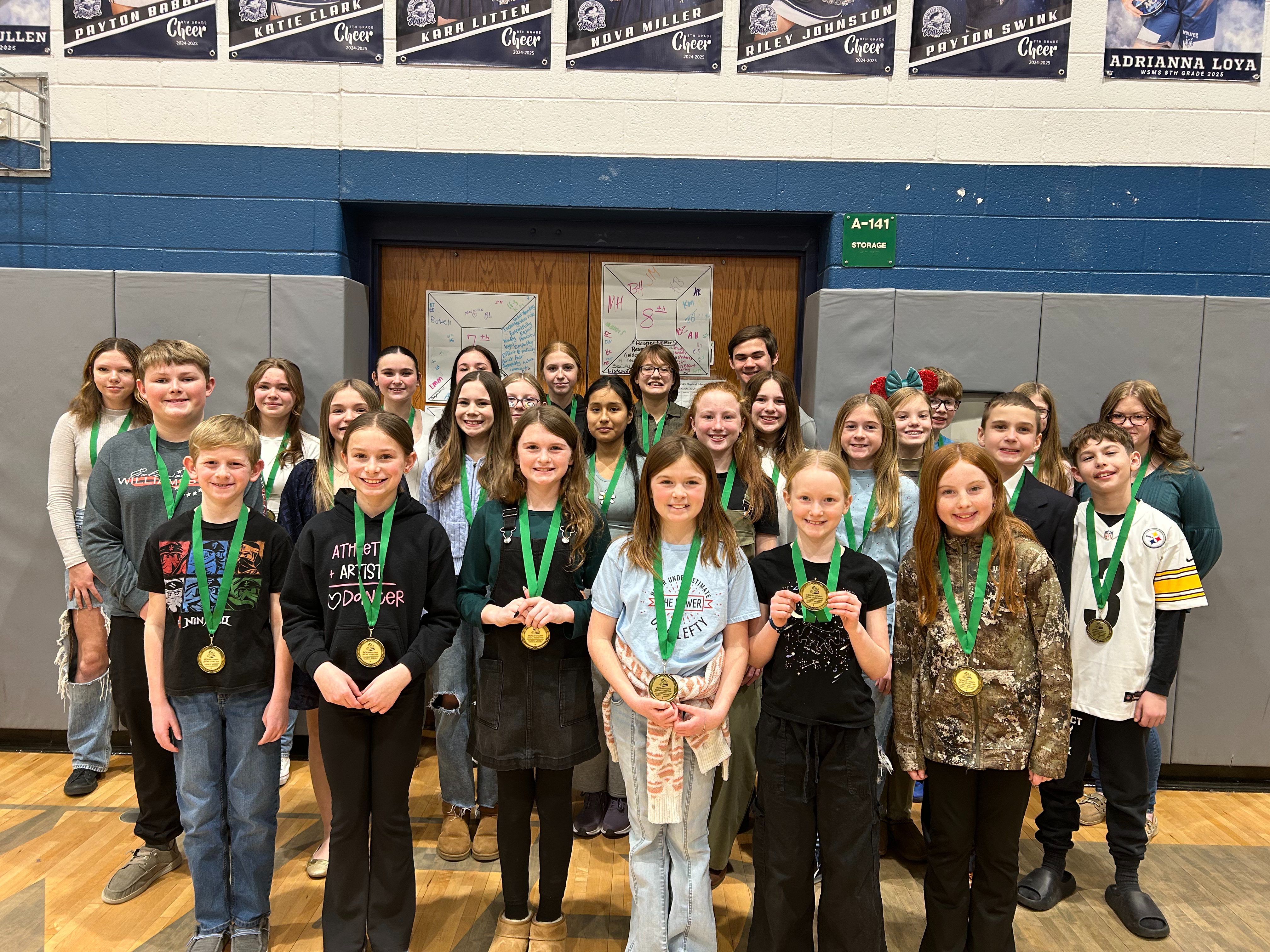 Group Photo of 2025 Student Winners