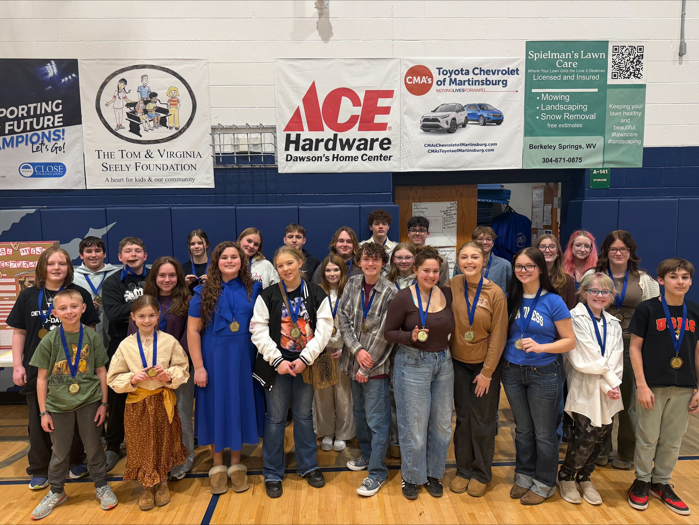 Group Photo of 2026 SS Fair First Place Winners