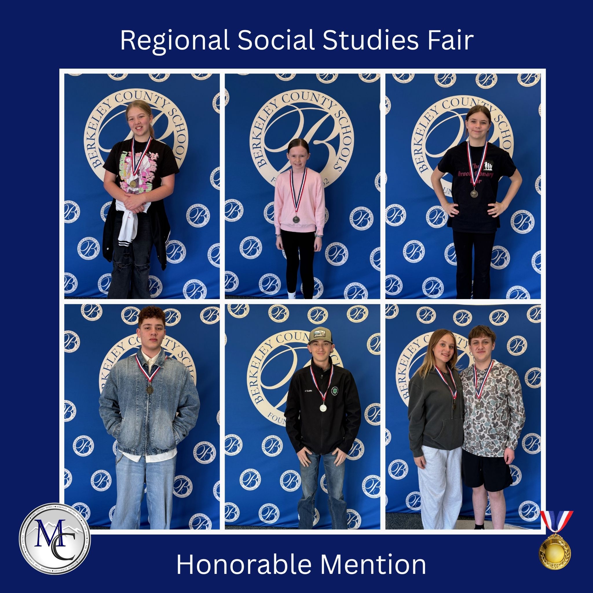 regional social studies fair honorable mention