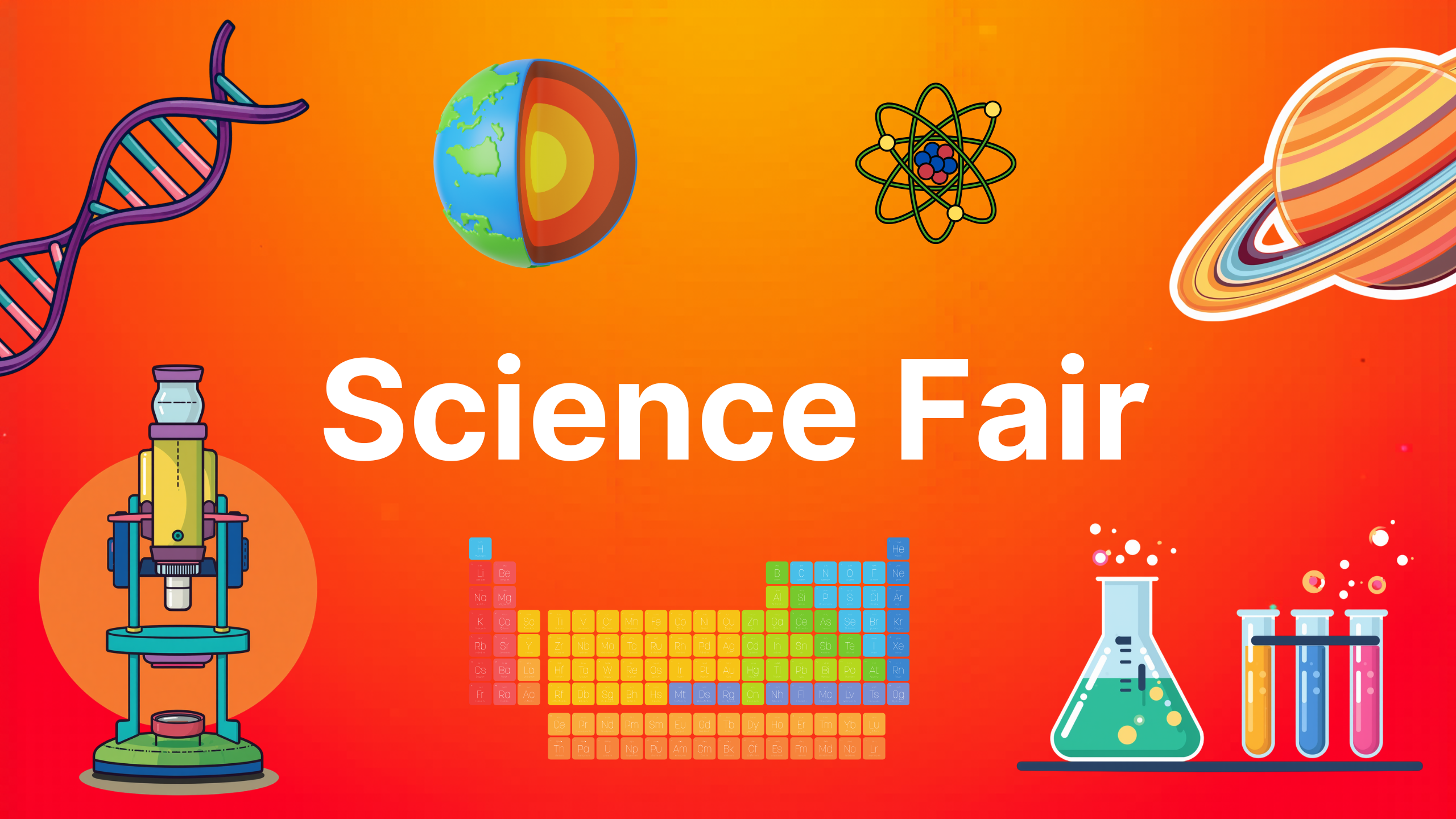 Science Fair Webpage Header