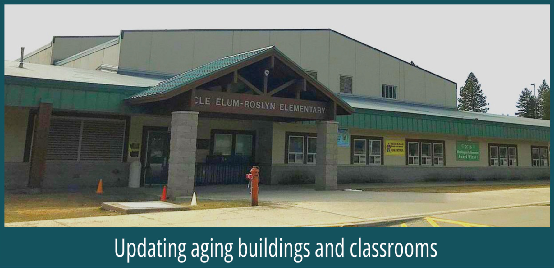 Updating aging buildings and classrooms