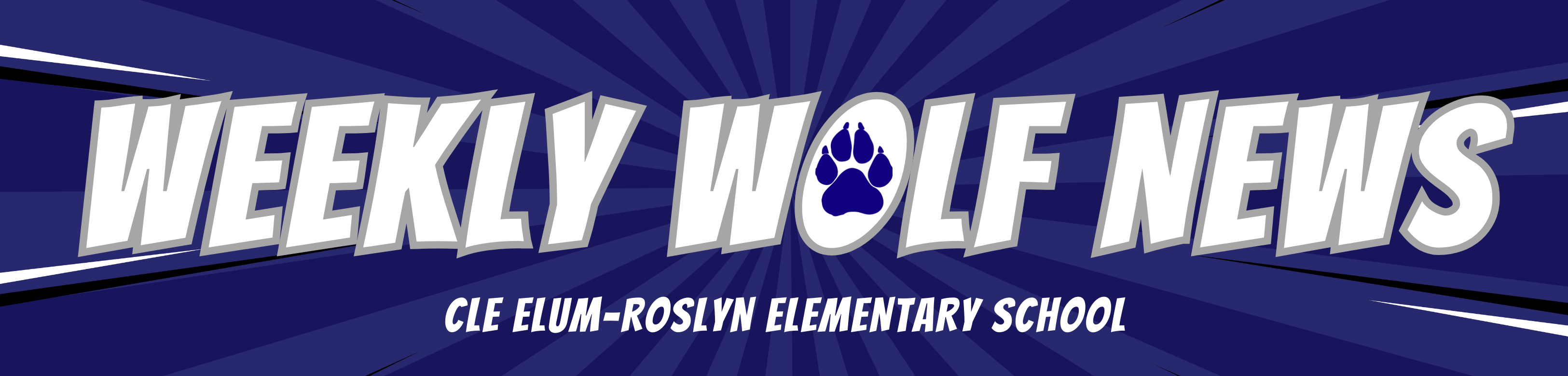 Weekly Wolf News Cle Elum-Roslyn Elementary School
