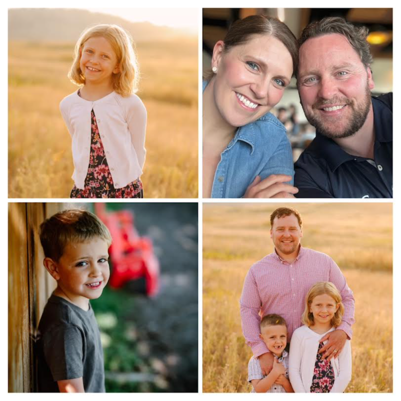 Teacher Ryan Delany and his family