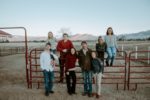 Michal Farley and family