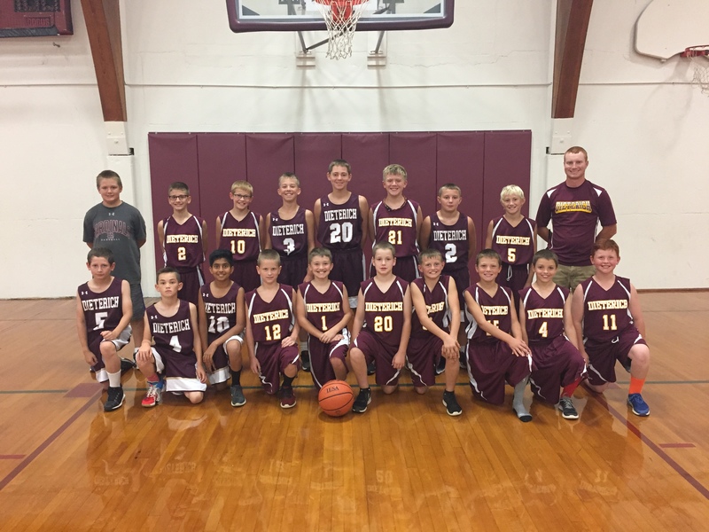 picture of the 7th Grade Basketball Team