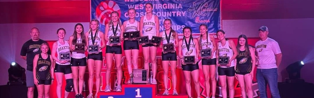 Braxton County High School State Girls Cross Country Champions 