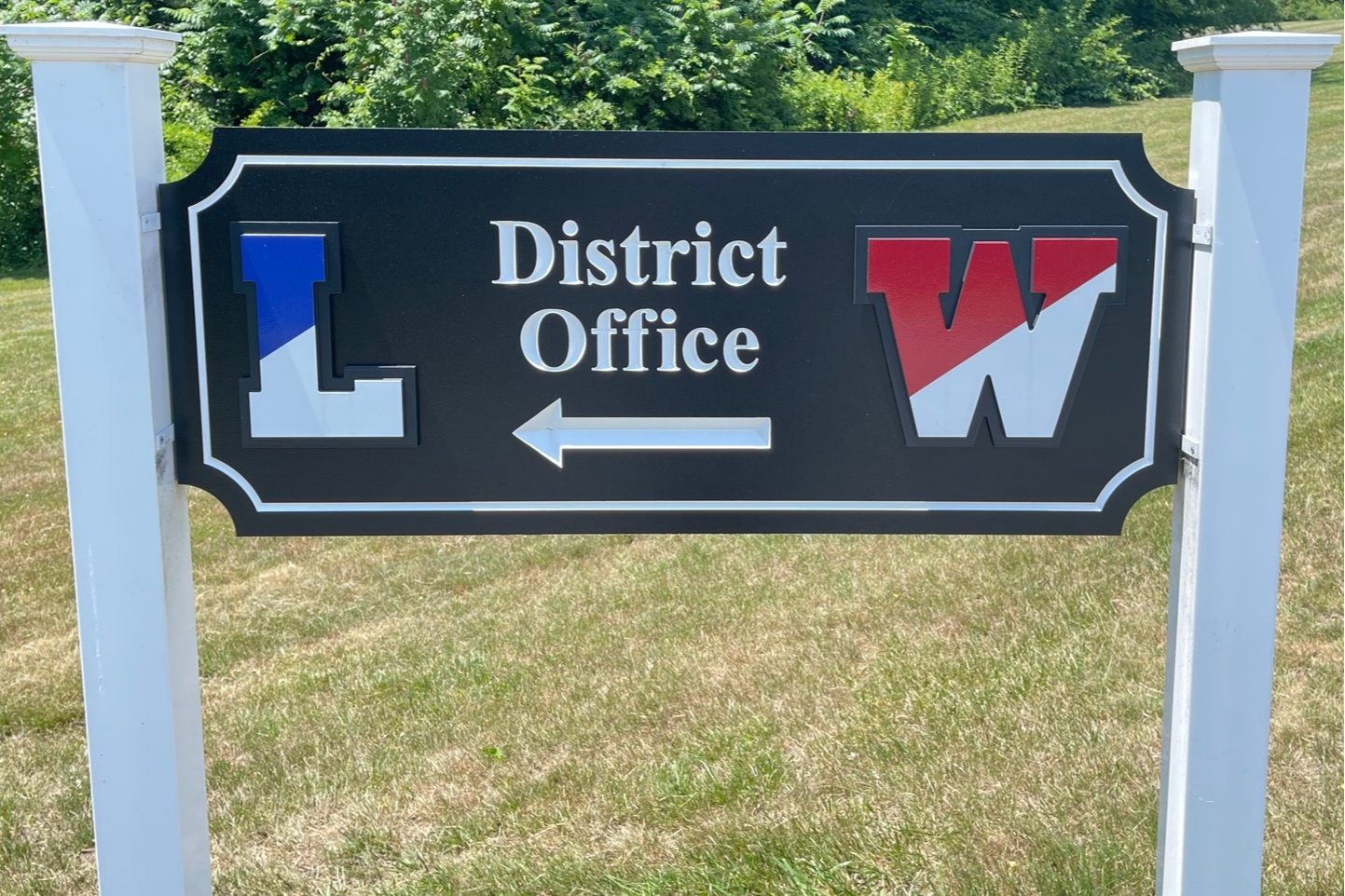 District Office Sign