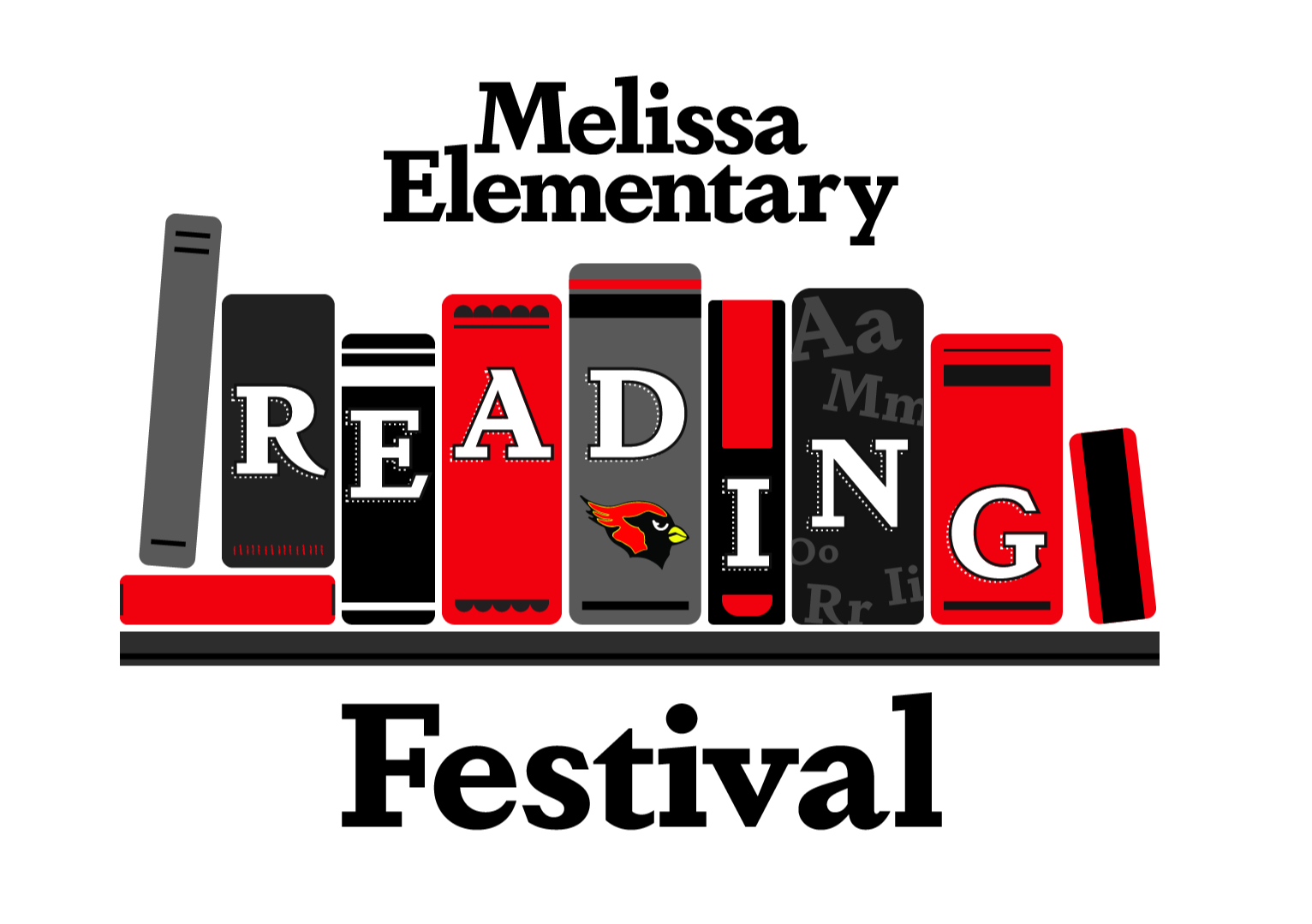 Melissa Elementary Reading Festival Logo