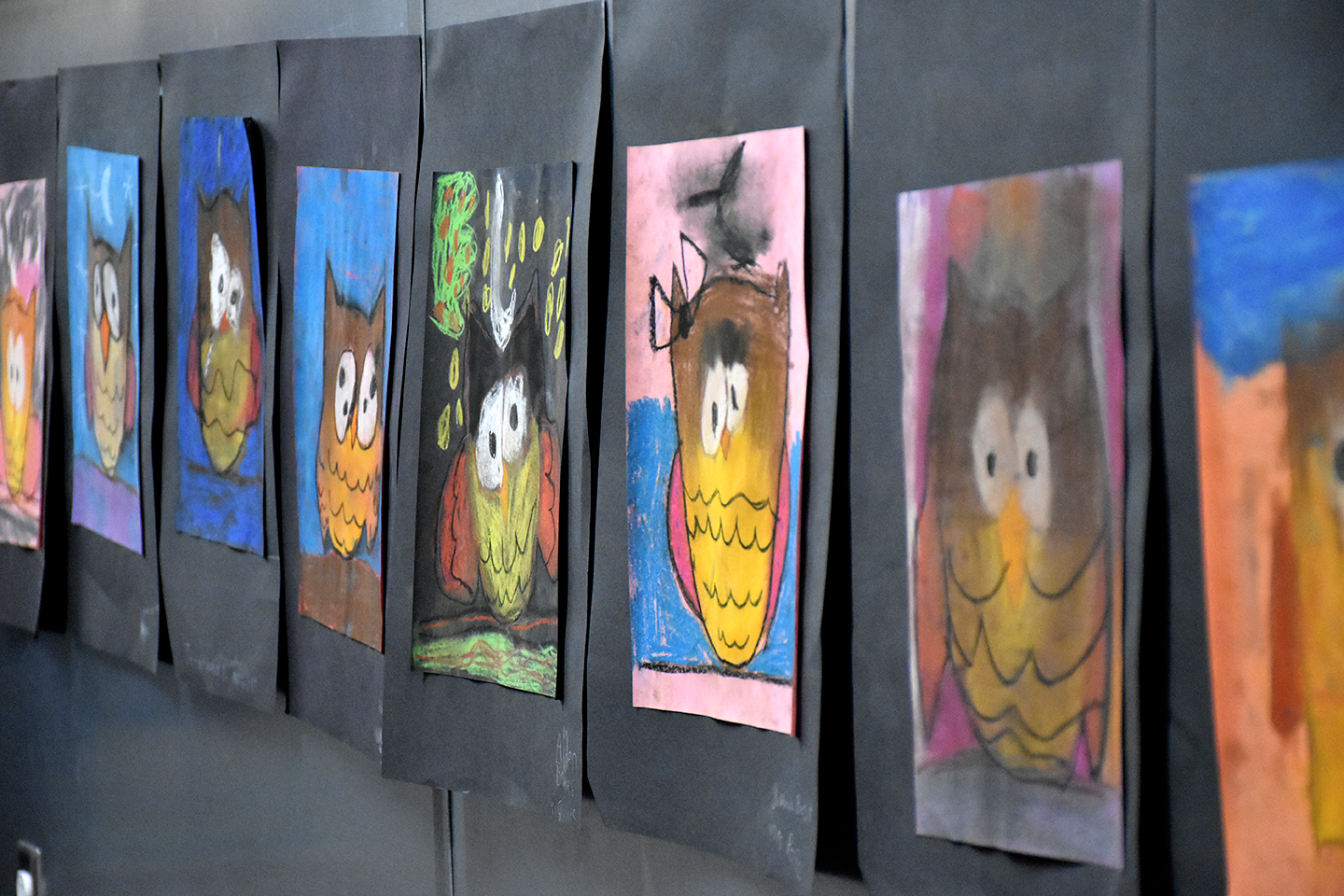 Elementary Art - Owls