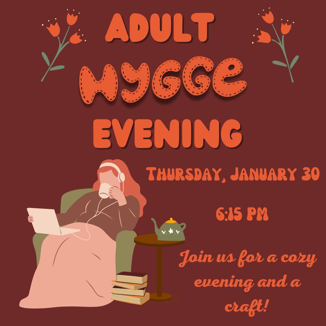 Adult Hygge Evening Melissa Public Library