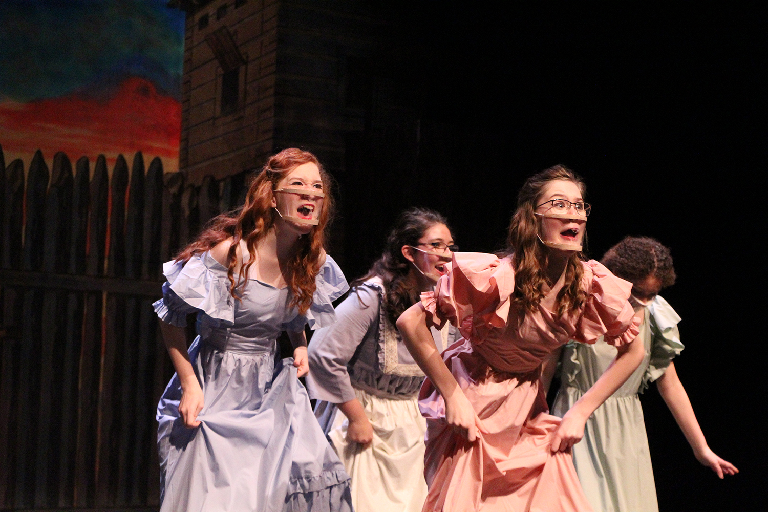 Students perform "Curtains" musical
