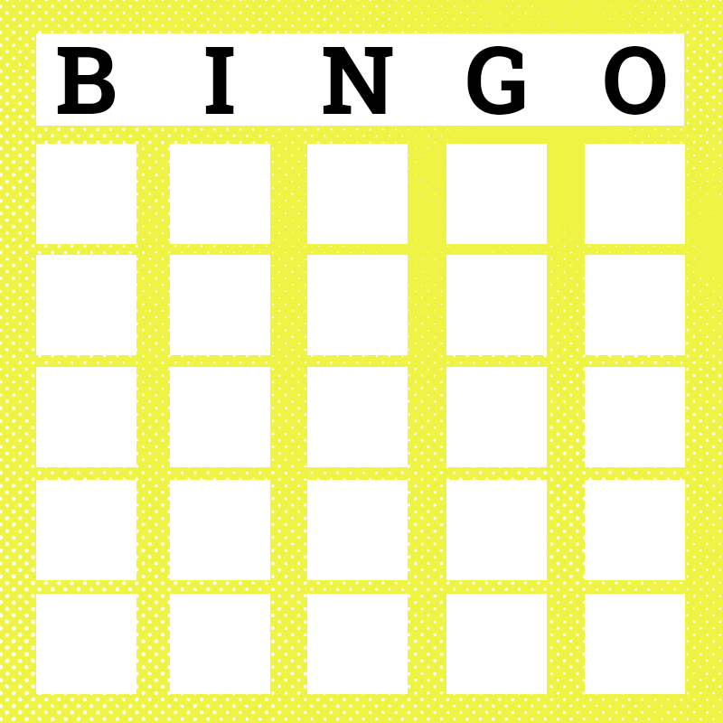 BINGO Card Icon