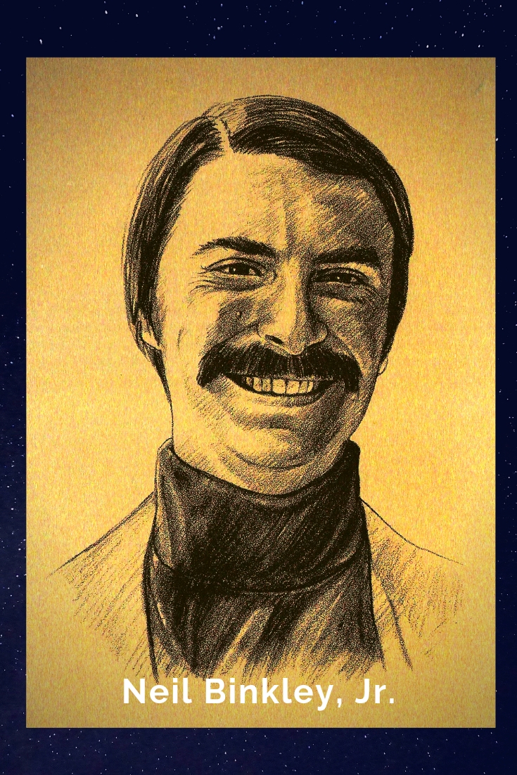 Portrait Recreation of Neil Binlkey Jr.