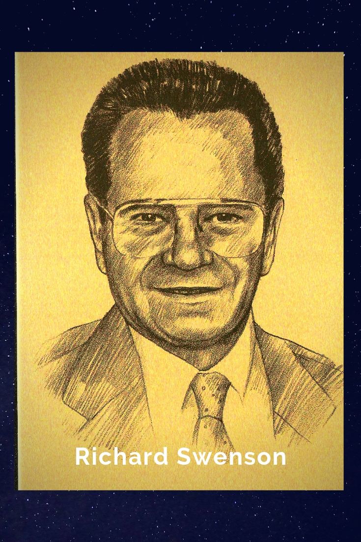 Drawing Portrait Recreation of Richard Swenson