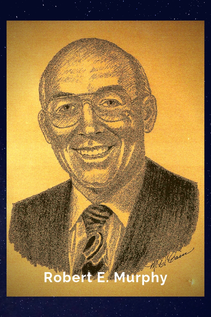 Drawing Portrait Recreation of Robert E. Murphy