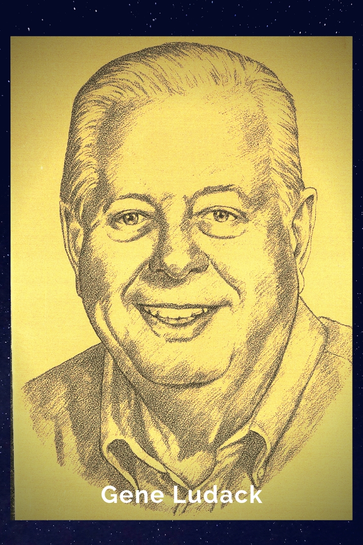 Drawing Portrait Recreation of Gene Ludack