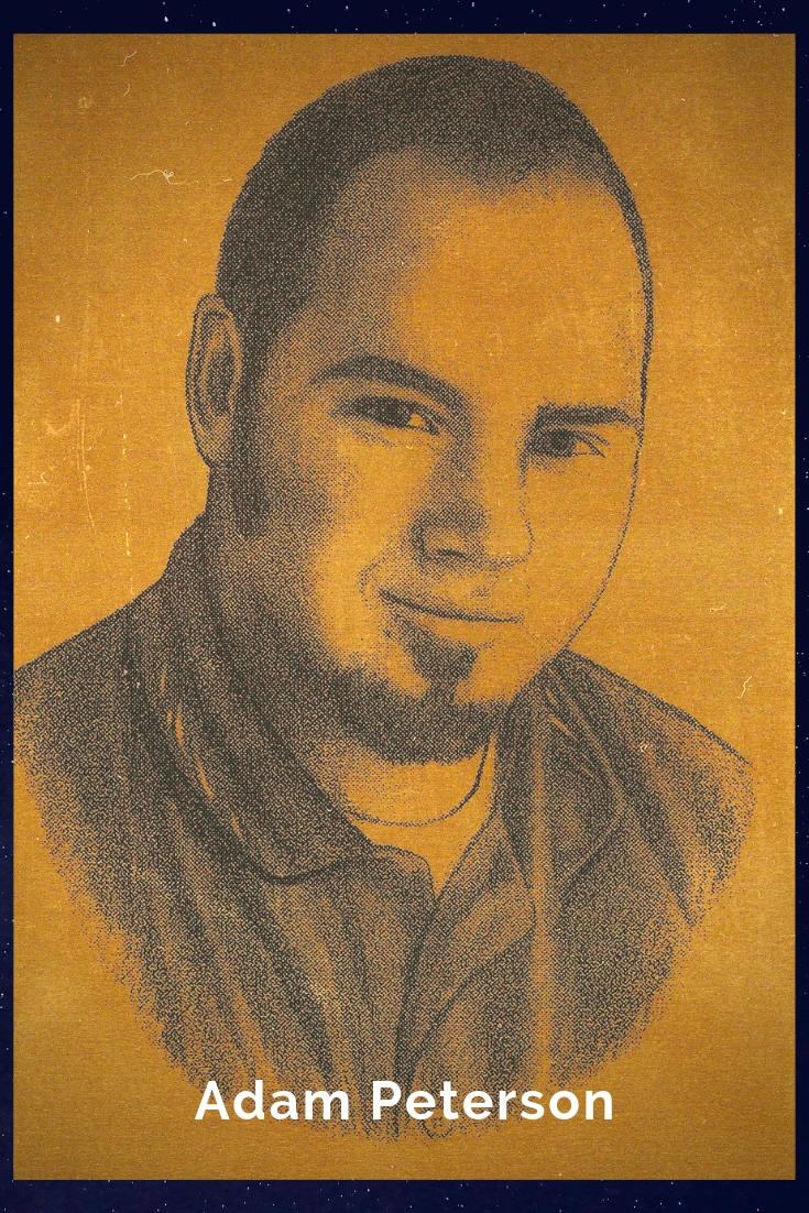 Drawing Portrait Recreation of Adam Peterson