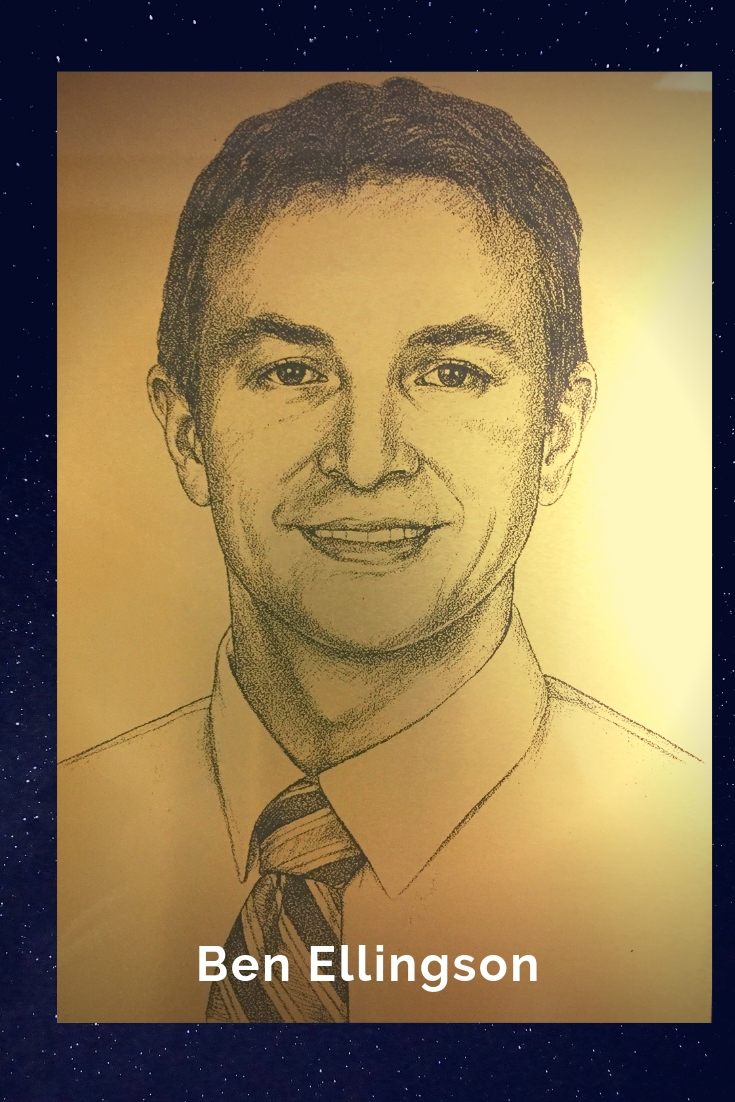 Drawing Portrait Recreation of Ben Ellingson