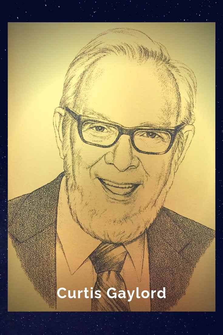 Drawing Portrait Recreation of Curtis Gaylord