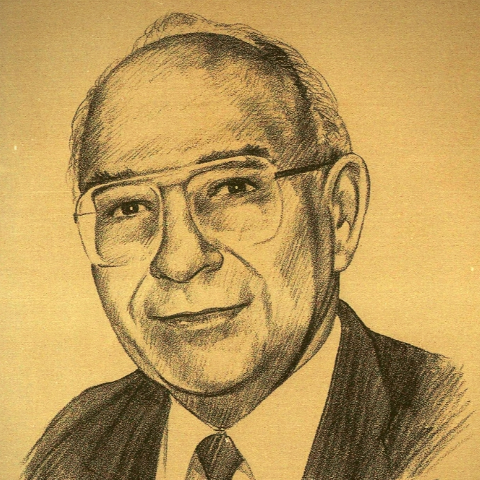 Drawing Portrait Recreation of Fred R. Ubbelohde