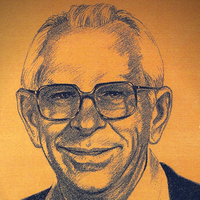 Drawing Portrait Recreation of Don Wade Miles