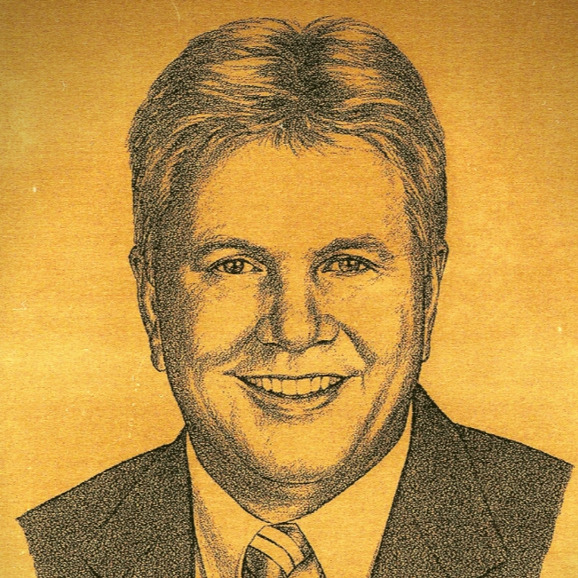 Drawing Portrait Recreation of Monti J. Hallberg
