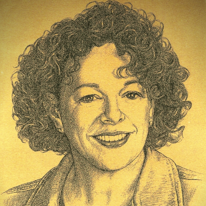 Drawing Portrait Recreation of Gina Sarow