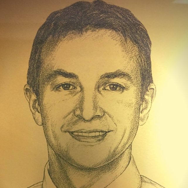 Drawing Portrait Recreation of Ben Ellingson
