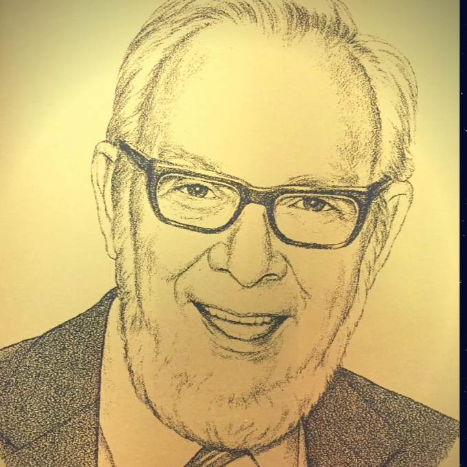 Drawing Portrait Recreation of Curtis Gaylord