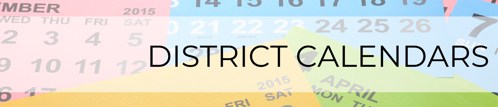 District Calendars | Tenino School District