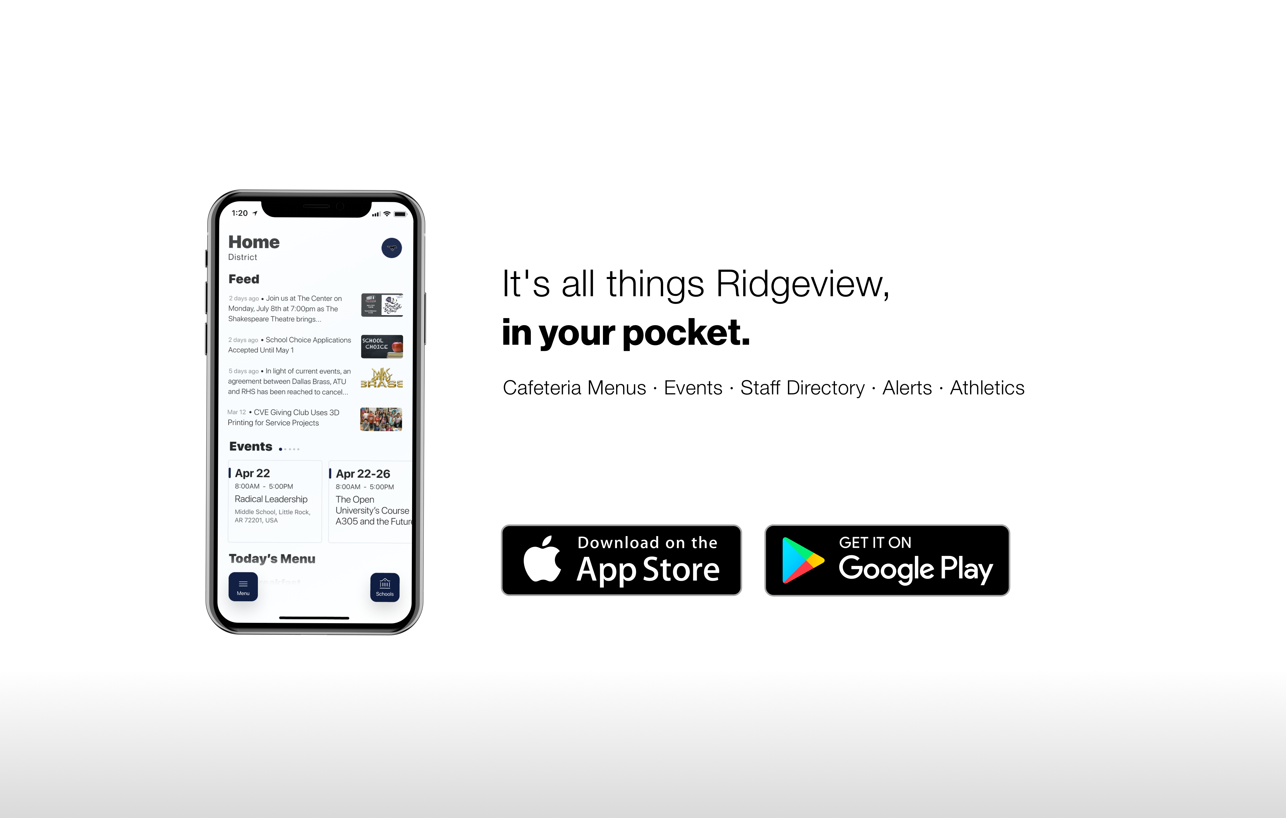 Ridgeview Mustangs App