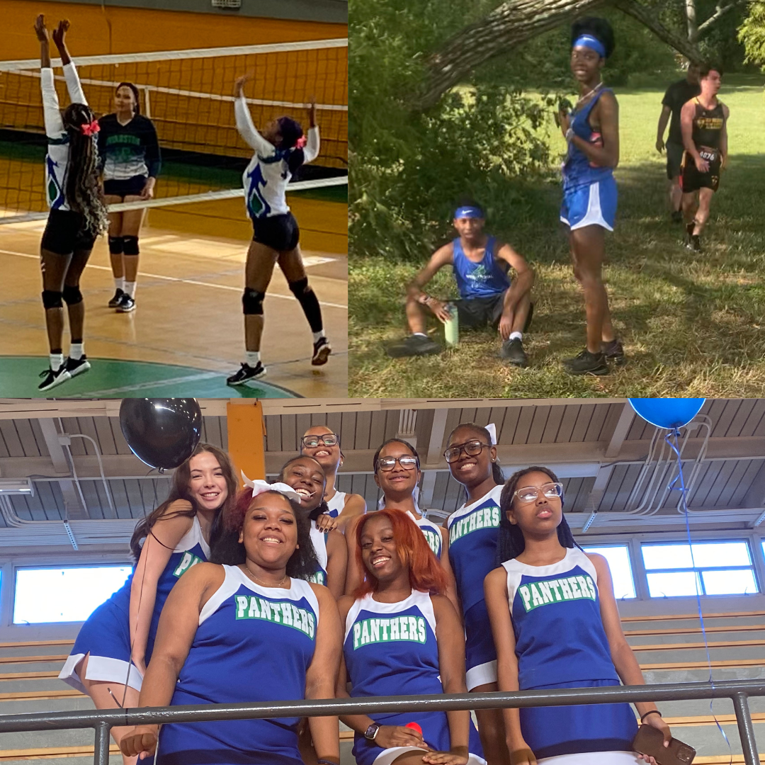 Athletics, Cheer Dance and track volleyball