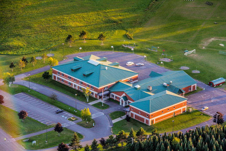 Aerial photo of HSS