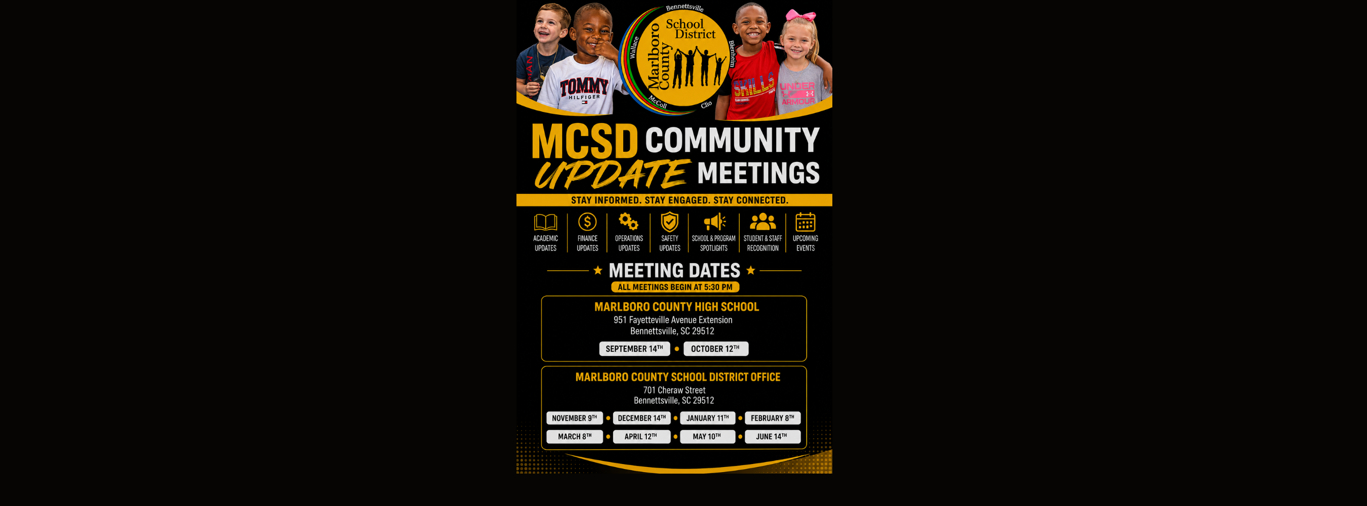 Community Update Meetings