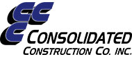 consolidated construction company logo