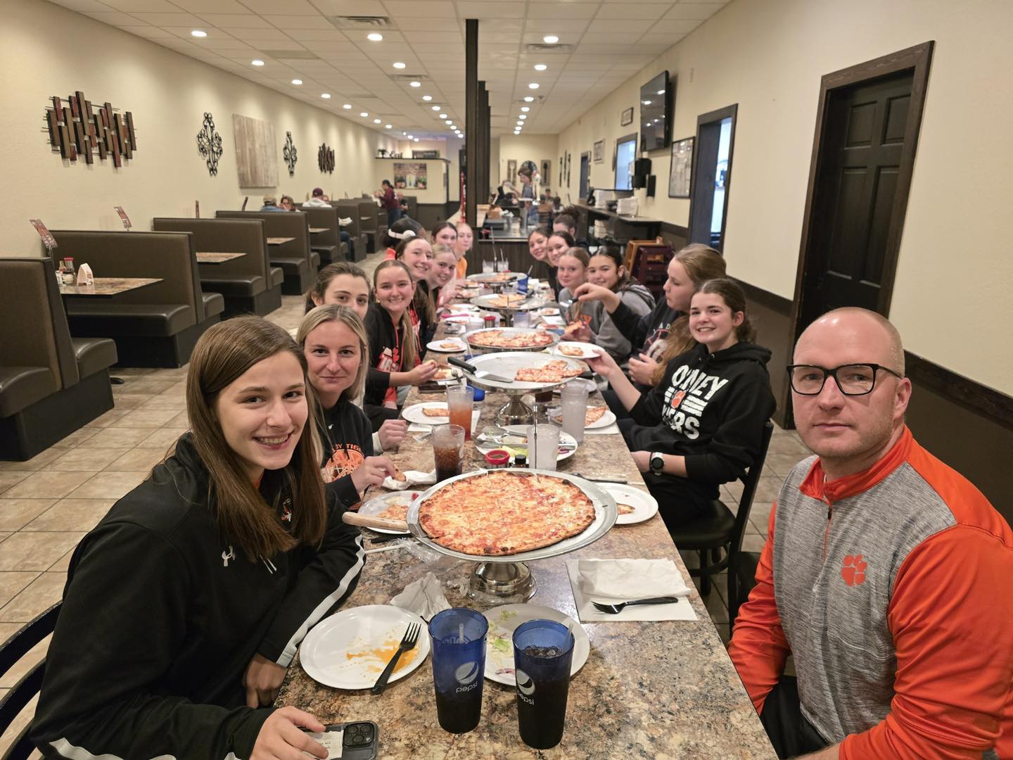 Pizza for Lady Tiger Basketball